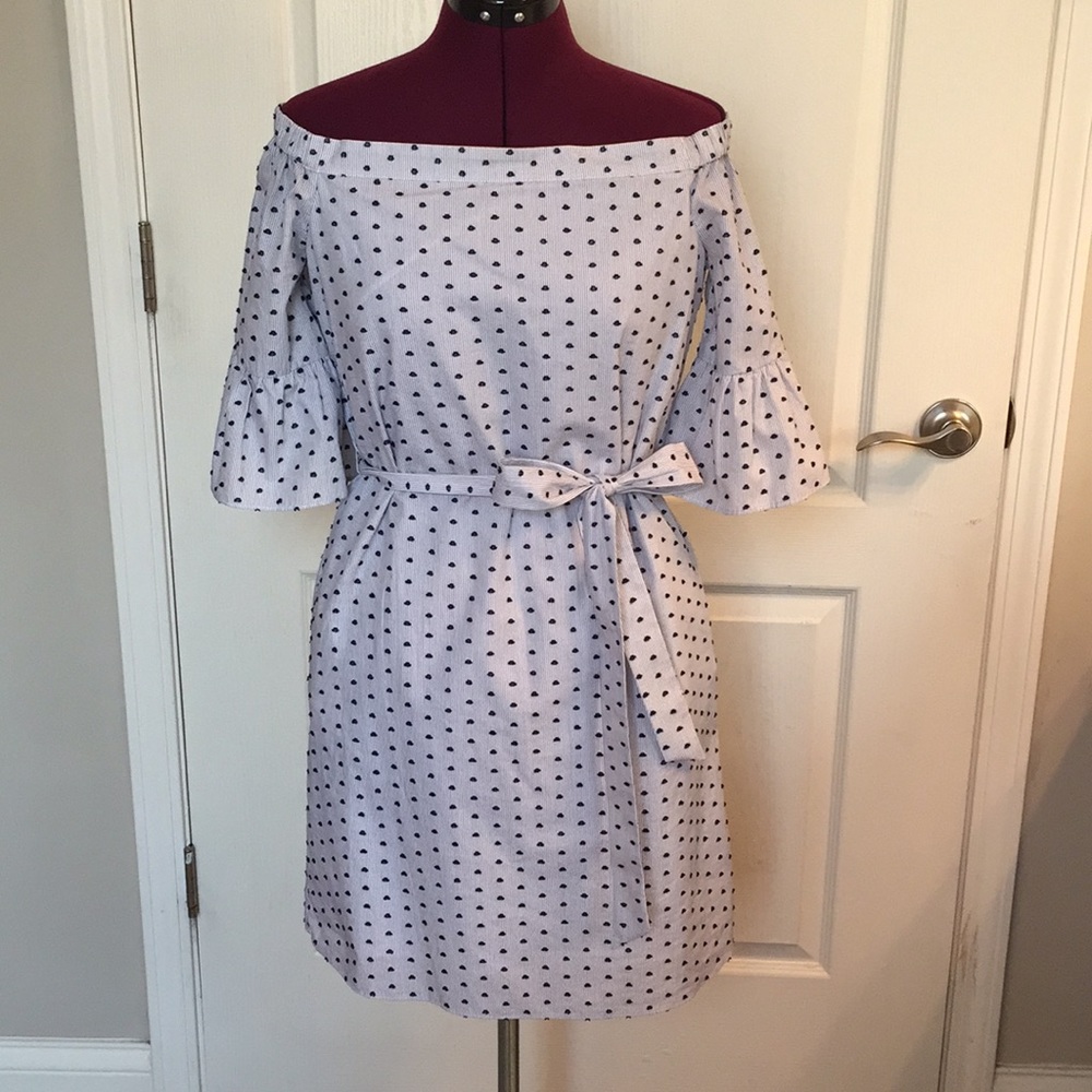 NWT Banana Republic Off the Shoulder Dress